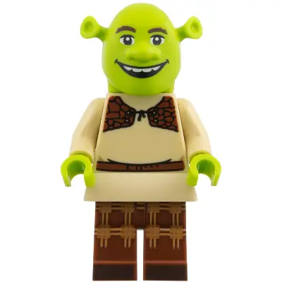 Shrek, Shrek (Minifigure Only without Stand and Accessories)