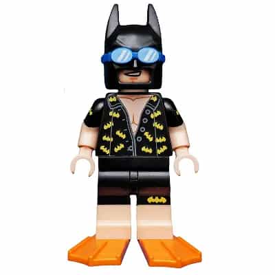 Vacation Batman, The LEGO Batman Movie, Series 1 (Minifigure Only without Stand and Accessories)