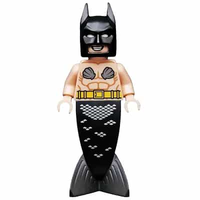 Mermaid Batman, The LEGO Batman Movie, Series 2 (Minifigure Only without Stand and Accessories)