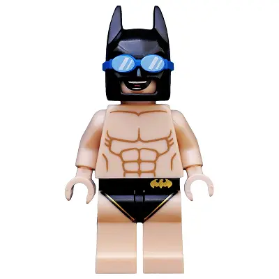 Swimsuit Batman, The LEGO Batman Movie, Series 2 (Minifigure Only without Stand and Accessories)