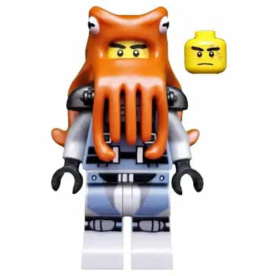 Shark Army Octopus, The LEGO Ninjago Movie (Minifigure Only without Stand and Accessories)