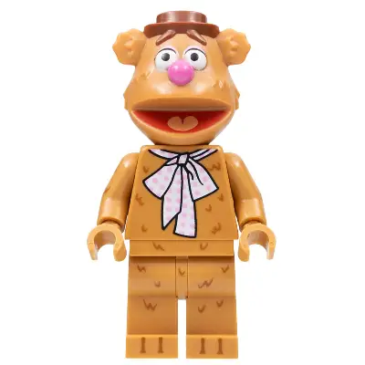 Fozzie Bear, The Muppets (Minifigure Only without Stand and Accessories)