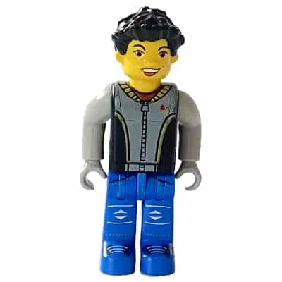 Max, Black Torso, Light Gray Arms, Blue Legs (4143768)