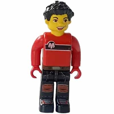 Max, Red Torso, Black Legs