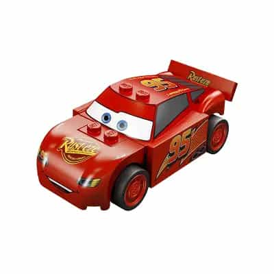 Lightning McQueen - Rust-eze Hood, Red Sides