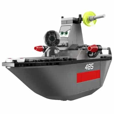 Combat Ship with Stickers