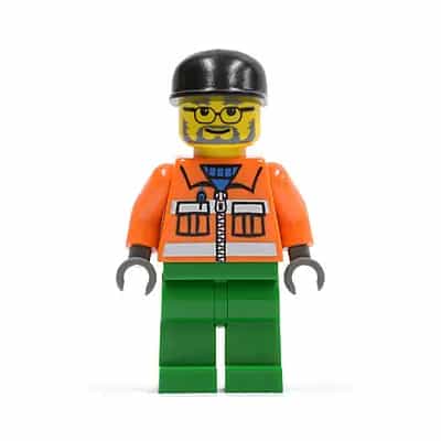 Sanitary Engineer 2 - Green Legs, Glasses and Beard