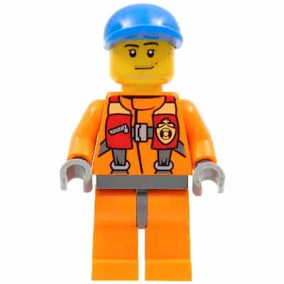 Coast Guard City - Rescuer, Orange Jacket