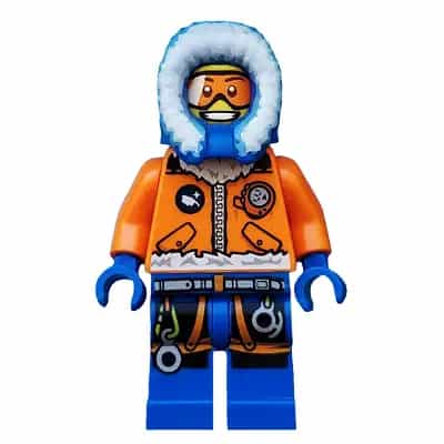 Arctic Explorer, Male with Orange Goggles
