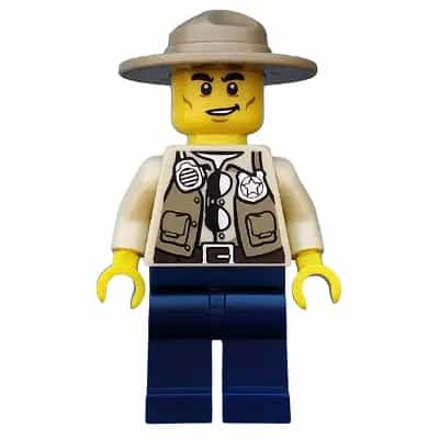 Swamp Police - Ranger, Dark Blue Legs, Campaign Hat