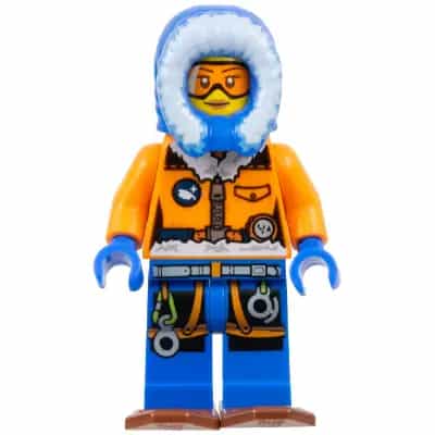 Arctic Explorer, Female with Snowshoes