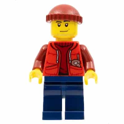 Deep Sea Submariner Male, Dark Red Knit Cap
