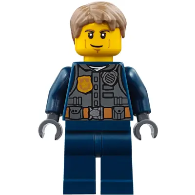 Police - City Chase McCain - Dark Blue Uniform
