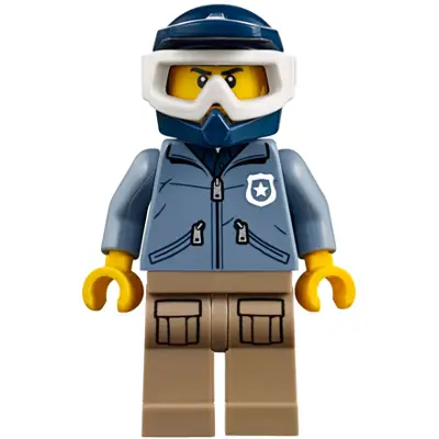 Mountain Police - Officer Male, Dirt Bike