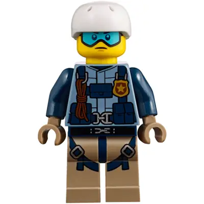 Mountain Police - Officer Male, Jacket with Harness