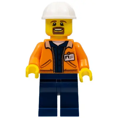 Miner - Equipment Operator with Beard