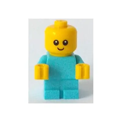 Baby - Medium Azure Body with Yellow Hands