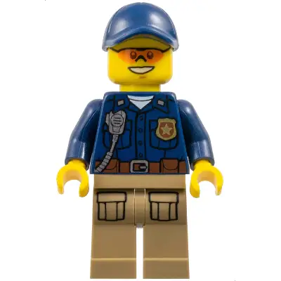 Mountain Police - Officer Male, Orange Sunglasses