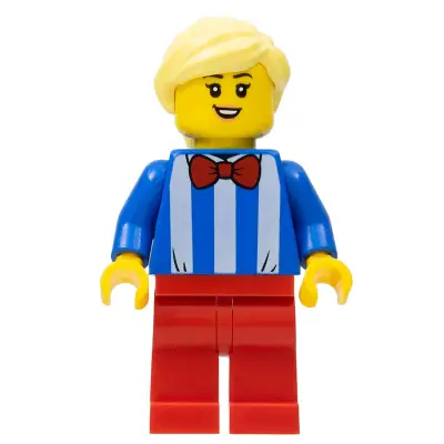Ice Cream Vendor - Female, Red Legs, Bright Light Yellow Hair