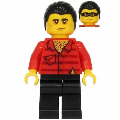 Police - Crook Vito, Red Shirt