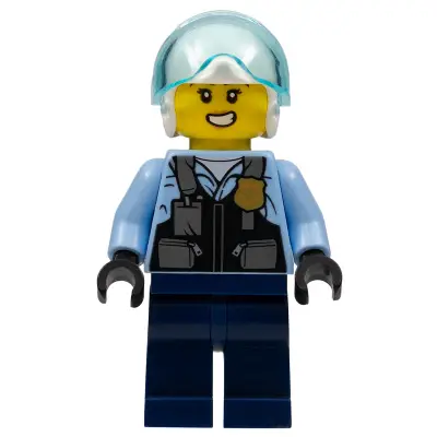 Police Officer - Rooky Partnur, Jet Pilot with Dark Blue Pants