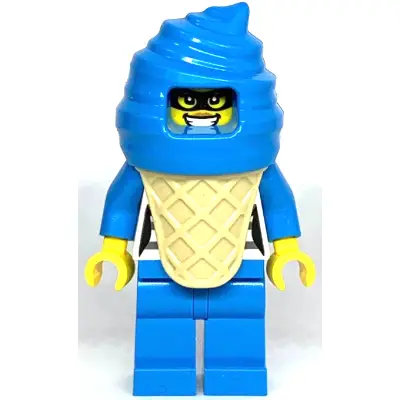 Police - Crook Ice, Dark Azure Ice Cream Suit