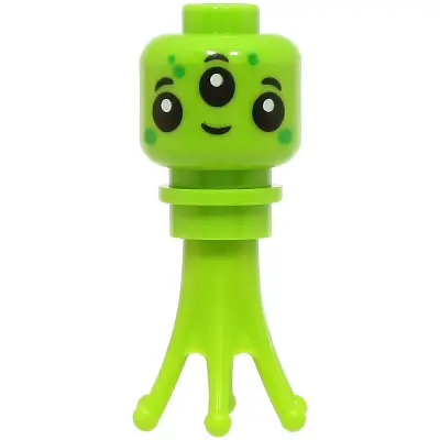 Alien - Minifigure Head, Tentacles