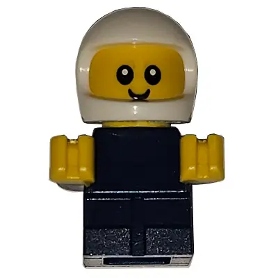 Driver Junior - Dark Blue Body, White Helmet (Police Officer)