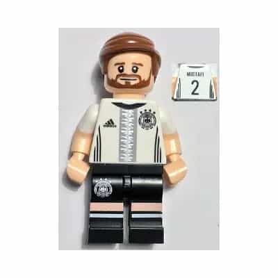 Shkodran Mustafi, Deutscher Fussball-Bund / DFB (Minifigure Only without Stand and Accessories)