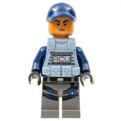ACU Trooper - Vest, Cap, Male, Medium Nougat Head
