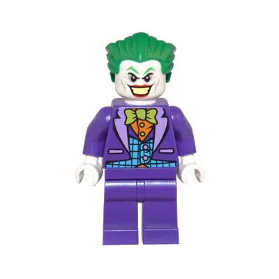 The Joker - Medium Azure Vest, Lime Bow Tie, Large Smile