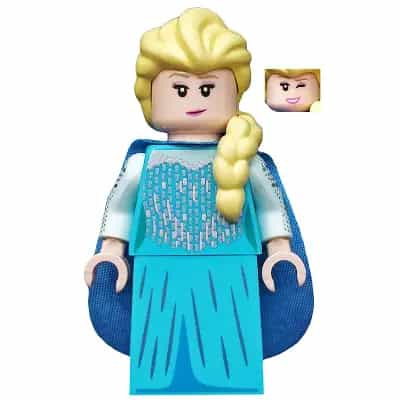 Elsa, Disney, Series 2 (Minifigure Only without Stand and Accessories)