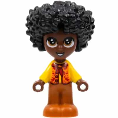 Antonio - Micro Doll, Reddish Brown