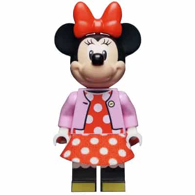 Minnie Mouse - Bright Pink Jacket, Red Polka Dot Dress, Red Bow
