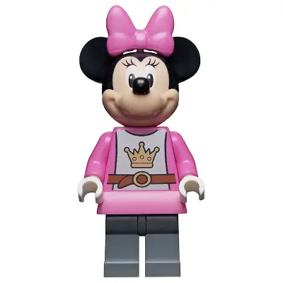 Minnie Mouse - Knight, Dark Pink Top and Skirt