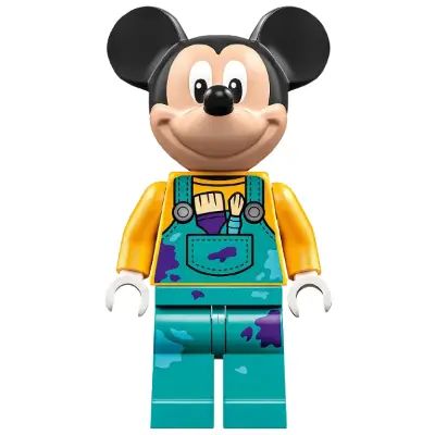 Mickey Mouse - Dark Turquoise Overalls