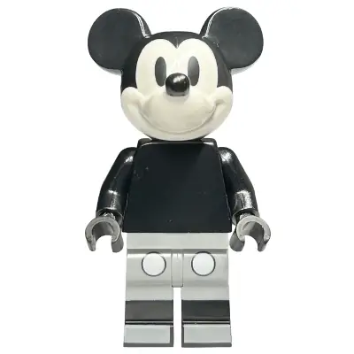 Mickey Mouse - Vintage, Light Bluish Gray Shorts