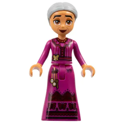 Abuela Alma Madrigal - Light Bluish Gray Hair