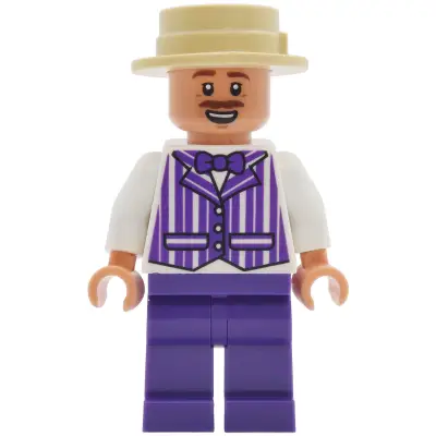Dapper Dans Quartet Member - Dark Purple Suit