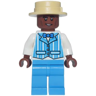 Dapper Dans Quartet Member - Dark Azure Suit