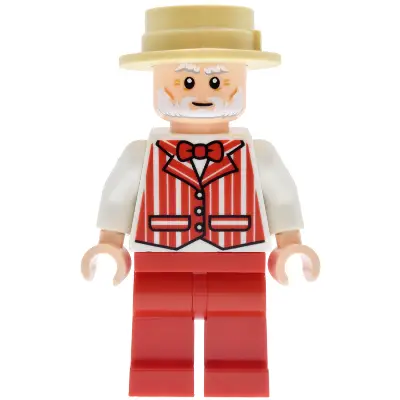 Dapper Dans Quartet Member - Red Suit