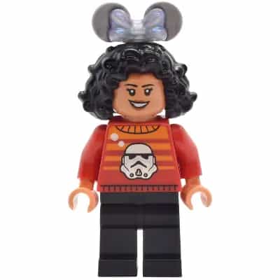 Main Street, U.S.A. Park Guest - Female, Red Star Wars Sweater with Stormtrooper, Black Legs