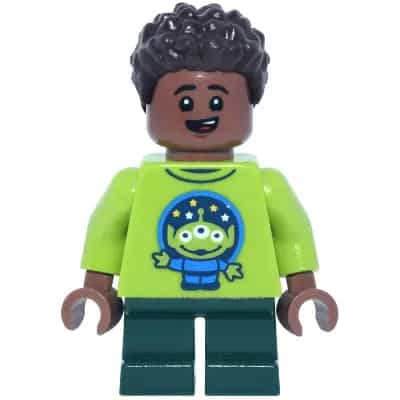 Main Street, U.S.A. Park Guest Child - Boy, Toy Story Sweater with Alien and Rocket on Back, Dark Green Short Legs