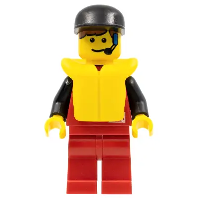 Divers - Control 1, Red Legs, Black Cap, Life Jacket