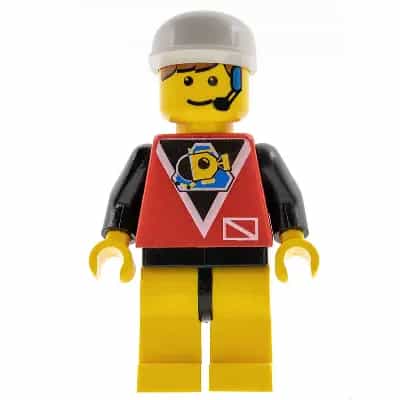 Divers - Control 1, Yellow Legs with Black Hips, White Cap