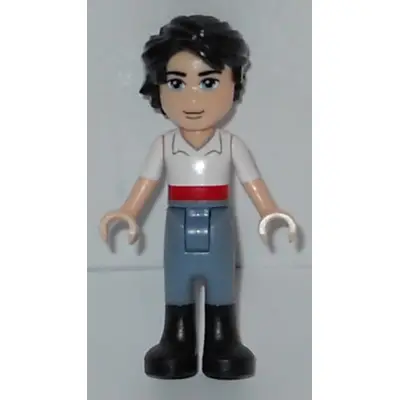 Prince Eric - White Shirt with Short Sleeves