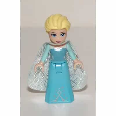 Elsa - Sparkly Light Aqua Cape