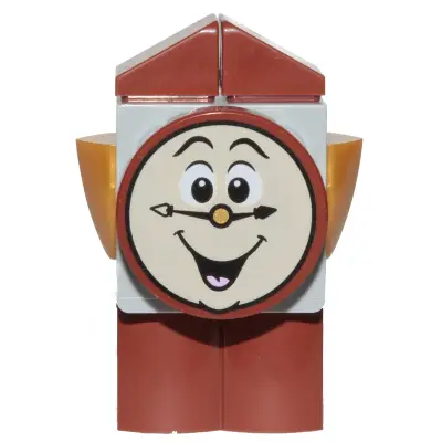 Cogsworth - Printed Face, Log Profile Body