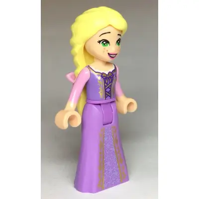 Rapunzel - Mini Doll, Bright Pink Flower