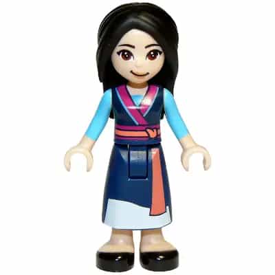 Mulan - Dark Blue Robe